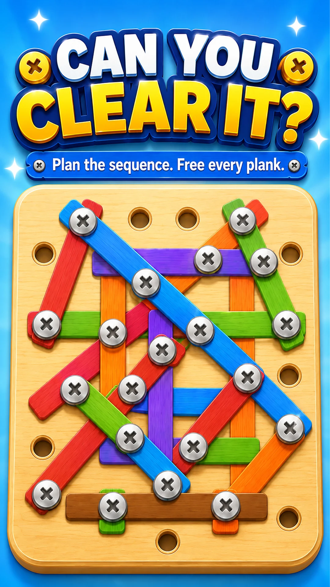 Screw & Bolts: Wood Puzzle screenshot