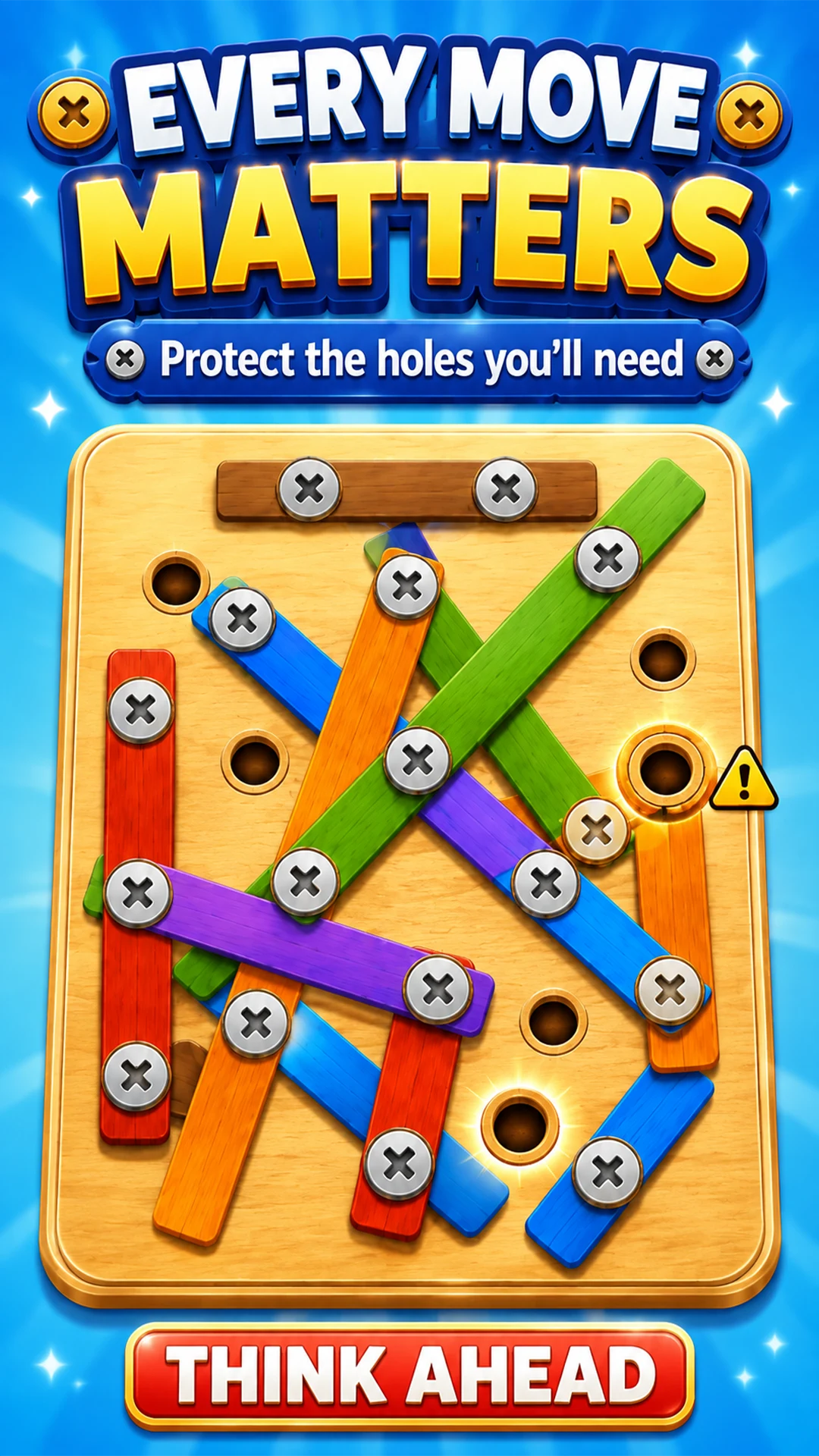 Screw & Bolts: Wood Puzzle screenshot